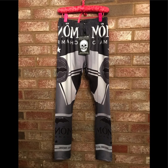 Killstar Pants - Killstar Goth leggings No Champagne